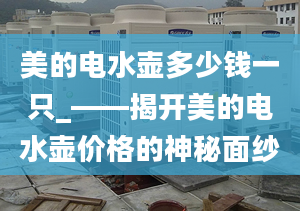 美的电水壶多少钱一只_——揭开美的电水壶价格的神秘面纱