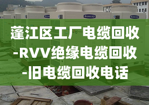 蓬江区工厂电缆回收-RVV绝缘电缆回收-旧电缆回收电话