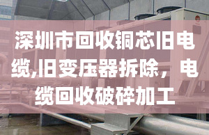 深圳市回收铜芯旧电缆,旧变压器拆除，电缆回收破碎加工