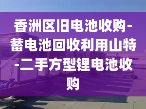 香洲区旧电池收购-蓄电池回收利用山特-二手方型锂电池收购