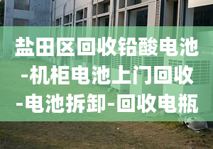 盐田区回收铅酸电池-机柜电池上门回收-电池拆卸-回收电瓶