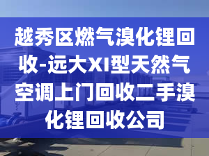 越秀区燃气溴化锂回收-远大XI型天然气空调上门回收二手溴化锂回收公司