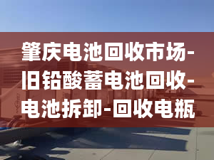 肇庆电池回收市场-旧铅酸蓄电池回收-电池拆卸-回收电瓶