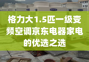 格力大1.5匹一级变频空调京东电器家电的优选之选