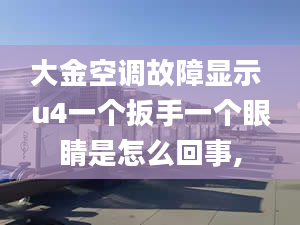 大金空调故障显示 u4一个扳手一个眼睛是怎么回事,