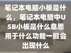 笔记本电脑小板是什么，笔记本电脑中USB小板是什么意思用于什么功能一般会出现什么