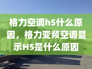 格力空调h5什么原因，格力变频空调显示H5是什么原因