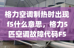 格力空调制热时出现f5什么意思，格力5匹空调故障代码F5