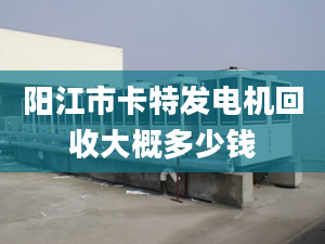 阳江市卡特发电机回收大概多少钱