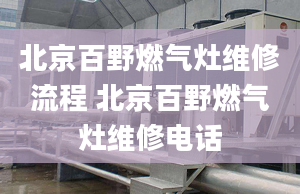 北京百野燃气灶维修流程 北京百野燃气灶维修电话