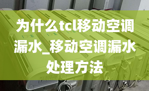 为什么tcl移动空调漏水_移动空调漏水处理方法