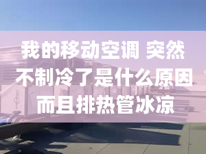 我的移动空调 突然不制冷了是什么原因 而且排热管冰凉