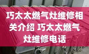 巧太太燃气灶维修相关介绍 巧太太燃气灶维修电话