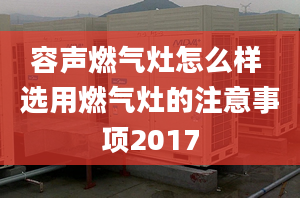 容声燃气灶怎么样 选用燃气灶的注意事项2017