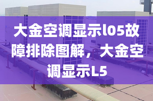 大金空调显示l05故障排除图解，大金空调显示L5