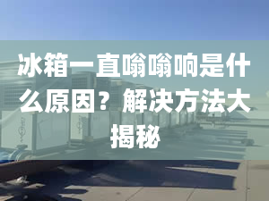 冰箱一直嗡嗡响是什么原因？解决方法大揭秘