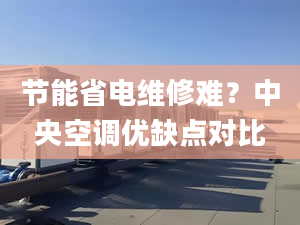 节能省电维修难？中央空调优缺点对比