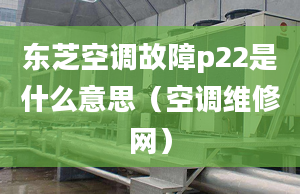 东芝空调故障p22是什么意思（空调维修网）