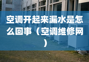 空调开起来漏水是怎么回事（空调维修网）