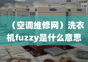 （空调维修网）洗衣机fuzzy是什么意思