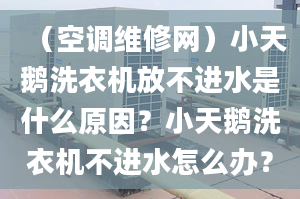 （空调维修网）小天鹅洗衣机放不进水是什么原因？小天鹅洗衣机不进水怎么办？