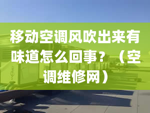 移动空调风吹出来有味道怎么回事？（空调维修网）