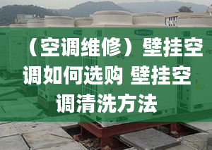 （空调维修）壁挂空调如何选购 壁挂空调清洗方法