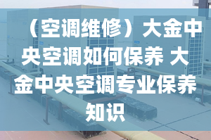 （空调维修）大金中央空调如何保养 大金中央空调专业保养知识