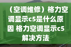 （空调维修）格力空调显示c5是什么原因 格力空调显示c5解决方法