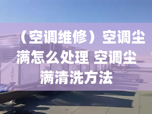 （空调维修）空调尘满怎么处理 空调尘满清洗方法