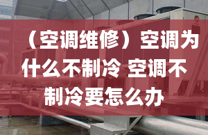 （空调维修）空调为什么不制冷 空调不制冷要怎么办