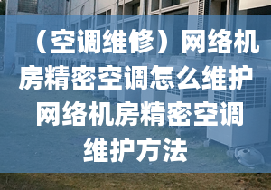 （空调维修）网络机房精密空调怎么维护 网络机房精密空调维护方法