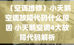 （空调维修）小天鹅空调故障代码什么原因 小天鹅空调4大故障代码解析