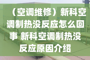 （空调维修）新科空调制热没反应怎么回事 新科空调制热没反应原因介绍