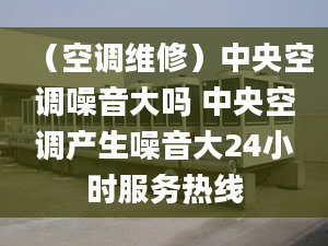 （空调维修）中央空调噪音大吗 中央空调产生噪音大24小时服务热线