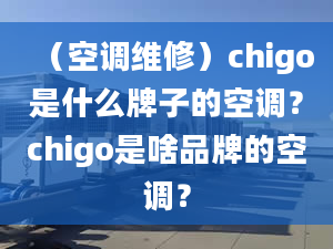 （空调维修）chigo是什么牌子的空调？chigo是啥品牌的空调？