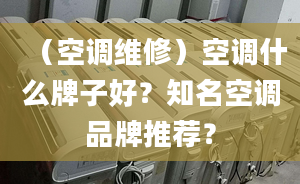 （空调维修）空调什么牌子好？知名空调品牌推荐？