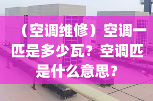 （空调维修）空调一匹是多少瓦？空调匹是什么意思？