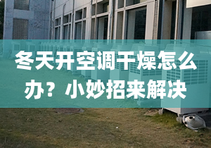 冬天开空调干燥怎么办？小妙招来解决