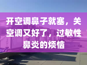 开空调鼻子就塞，关空调又好了，过敏性鼻炎的烦恼