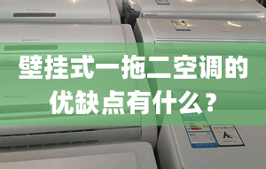 壁挂式一拖二空调的优缺点有什么？