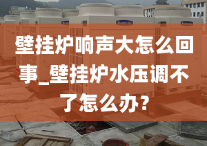 壁挂炉响声大怎么回事_壁挂炉水压调不了怎么办？