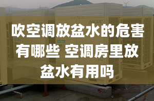 吹空调放盆水的危害有哪些 空调房里放盆水有用吗