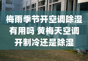 梅雨季节开空调除湿有用吗 黄梅天空调开制冷还是除湿