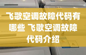 飞歌空调故障代码有哪些 飞歌空调故障代码介绍