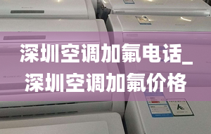 深圳空调加氟电话_深圳空调加氟价格