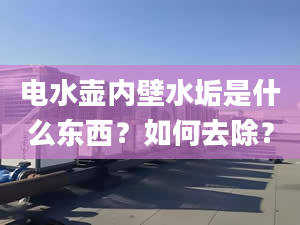 电水壶内壁水垢是什么东西？如何去除？