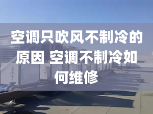 空调只吹风不制冷的原因 空调不制冷如何维修